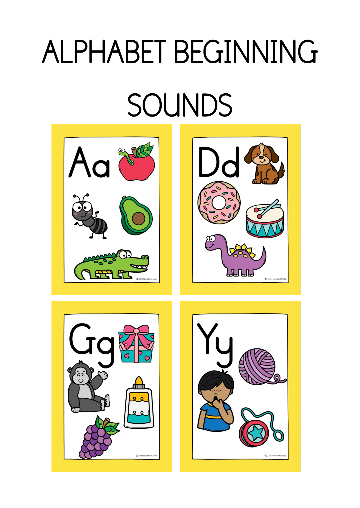 Alphabet Beginning Sounds